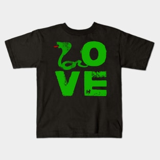 Snake Love Kids T-Shirt